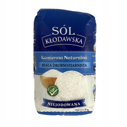 sół kłodawska biała niejodowana
