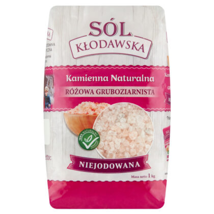 Sól kłodawska gruboziarnista rózowa