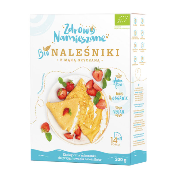 NALEŚNIKI z mąką gryczaną BIO - Zdrowo Namieszane