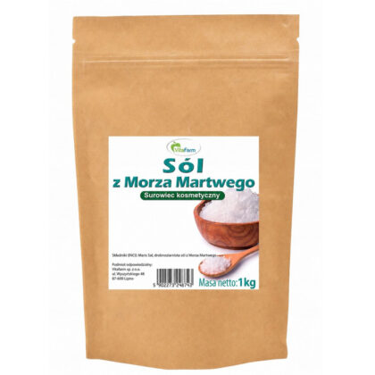 Sól z Morza Martwego naturalna nieoczyszczona 1kg