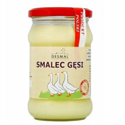 Smalec z gęsi czysty SADŁO POLSKA gęś NATURALNY - DESMAL 300ml
