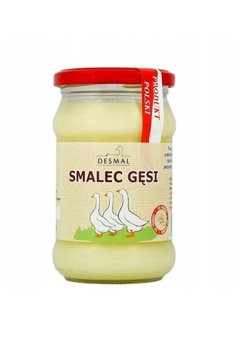 Smalec z gęsi czysty SADŁO POLSKA gęś NATURALNY – DESMAL 300ml