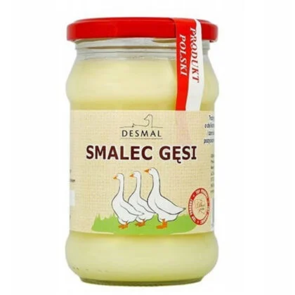 Smalec z gęsi czysty SADŁO POLSKA gęś NATURALNY - DESMAL 300ml